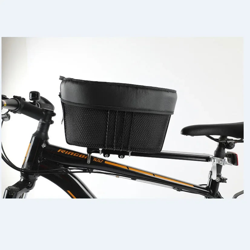 Bicycle Pet Basket Mountain Road Bike with Dog Cat Bag Bike Basket Cross Saddle Pet Products Dog Supplies