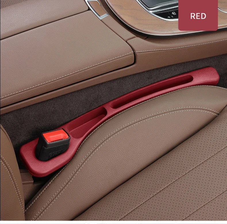EVA Car Seat Gap Filler with Storage Grooves – 2pcs