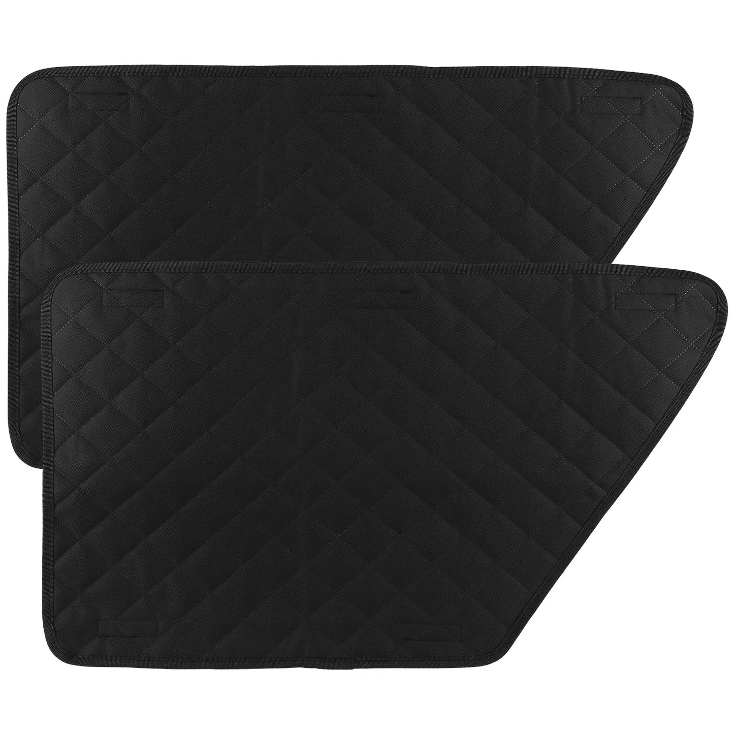 2Pcs Waterproof Anti-Scratch Car Interior Cover Dog Vehicle Door Protector Washable Car Door Protect Mats for Vehicle Door Guard