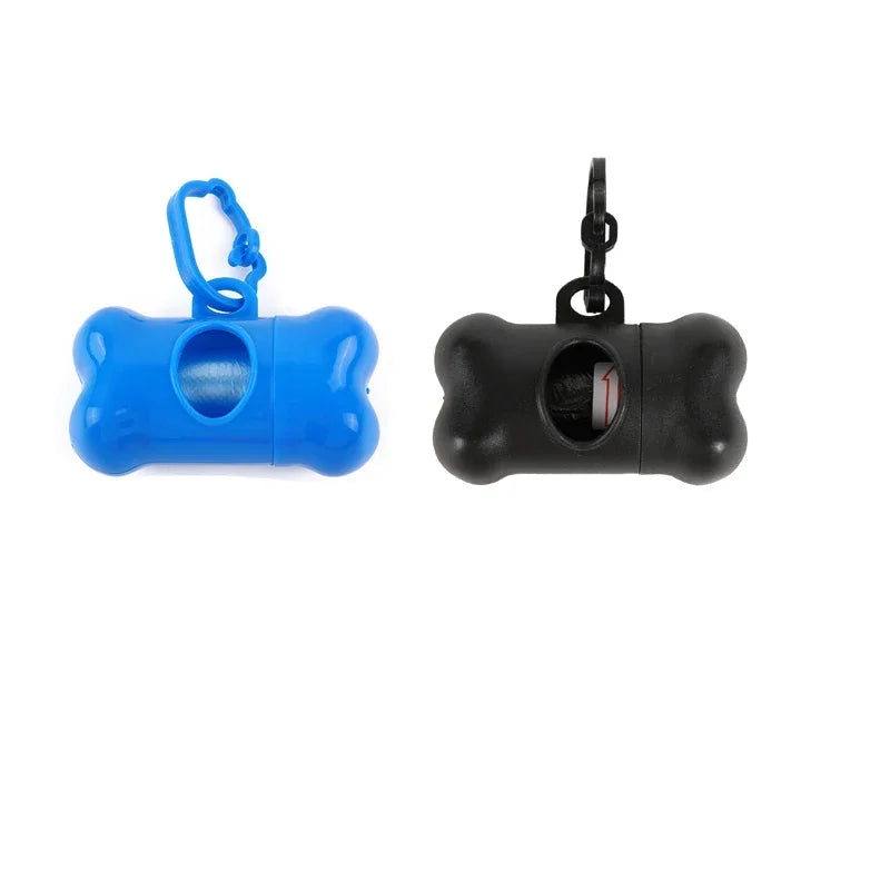Bone-Shaped Dog Poop Bag Dispenser – Plastic, Universal