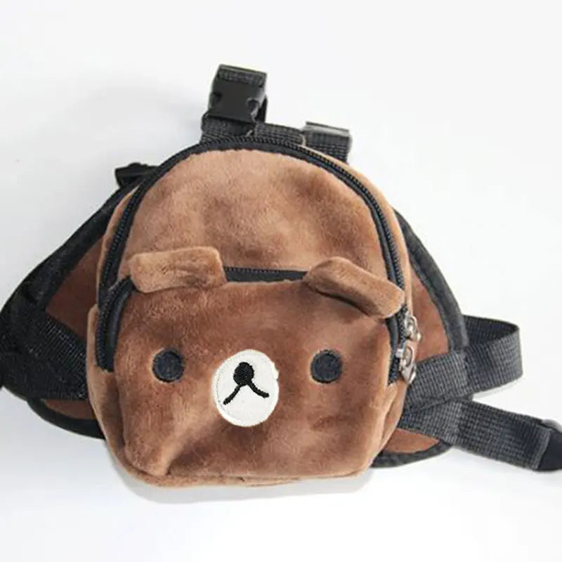 Cute Pet Backpack – Nylon Snack & Treat Bag, 11x14cm