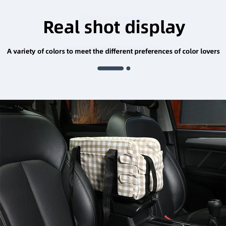 New Car Center Console Pet Bed for Dogs Cats Safe Travel Portable Seat Central Control Safety Seat