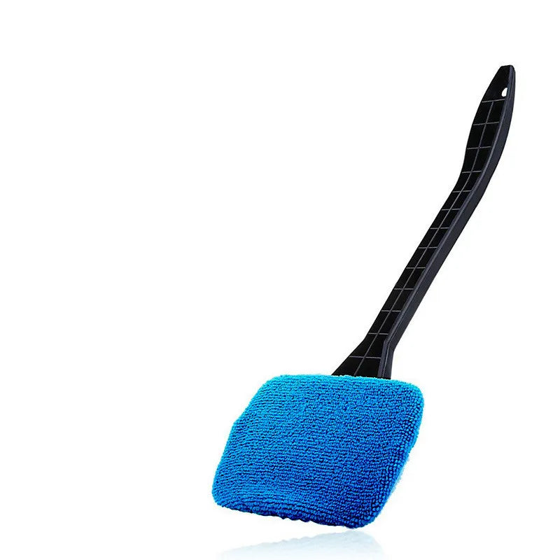 Car Window Cleaning Brush – Microfiber, Long Handle