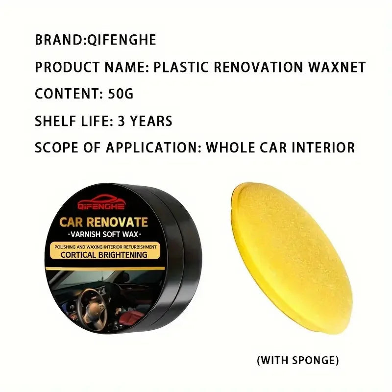 Car Dashboard & Interior Repair/Restore Wax
