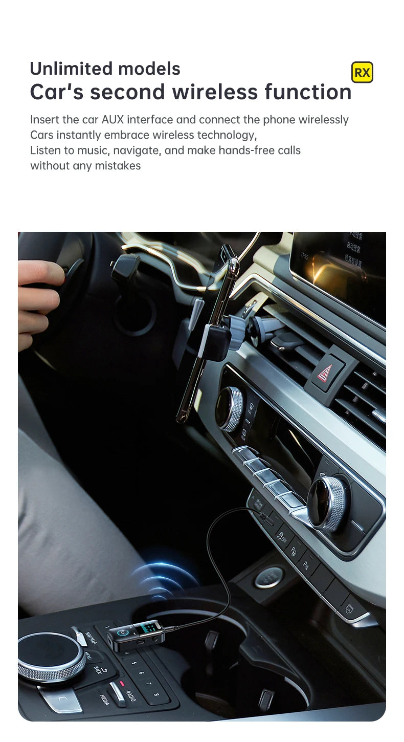 Bluetooth 5.4 Audio Adapter – Transmitter & Receiver