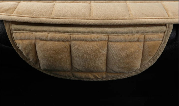 Winter Car Seat Cover Cushion – Anti-Slip, Universal Fit
