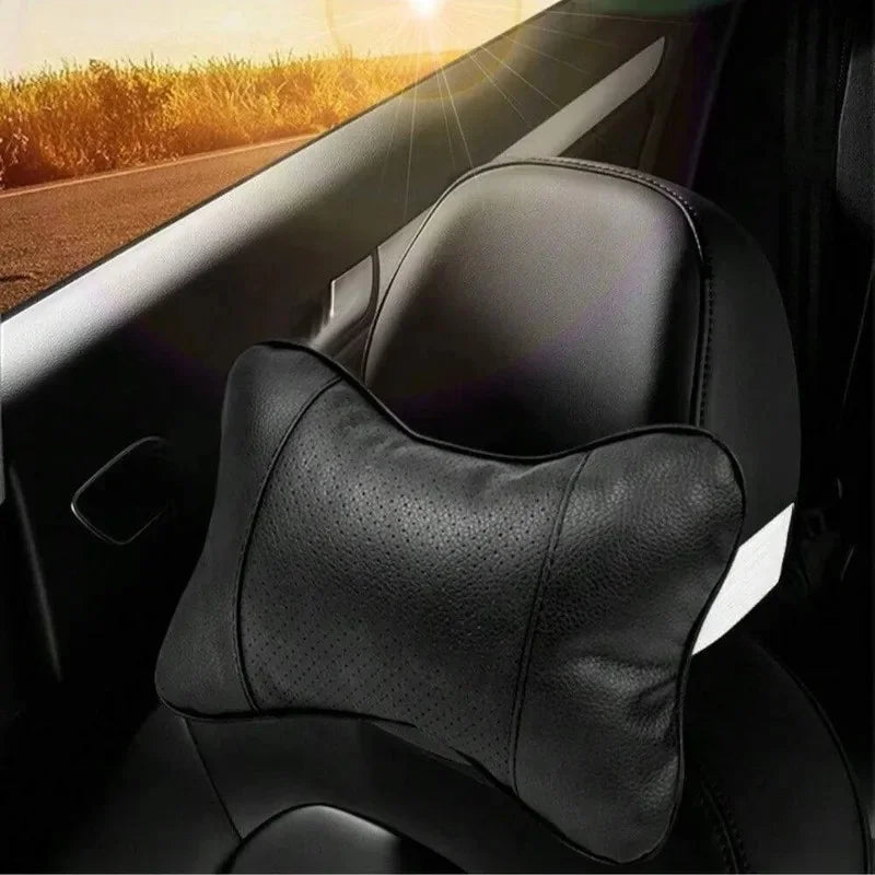 Car Seat Headrest Neck Support Pillow – Breathable Mesh