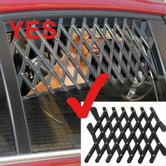 Dog Car Window Vent Guard – Pet Safety Grill for Cars, Trucks & SUVs