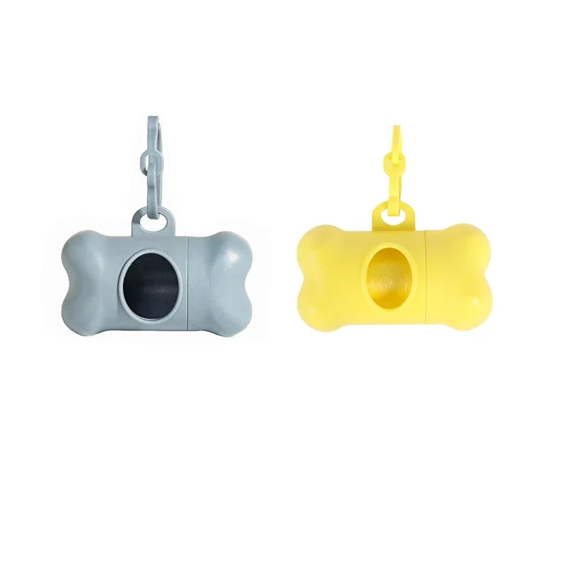 Bone-Shaped Dog Poop Bag Dispenser – Plastic, Universal