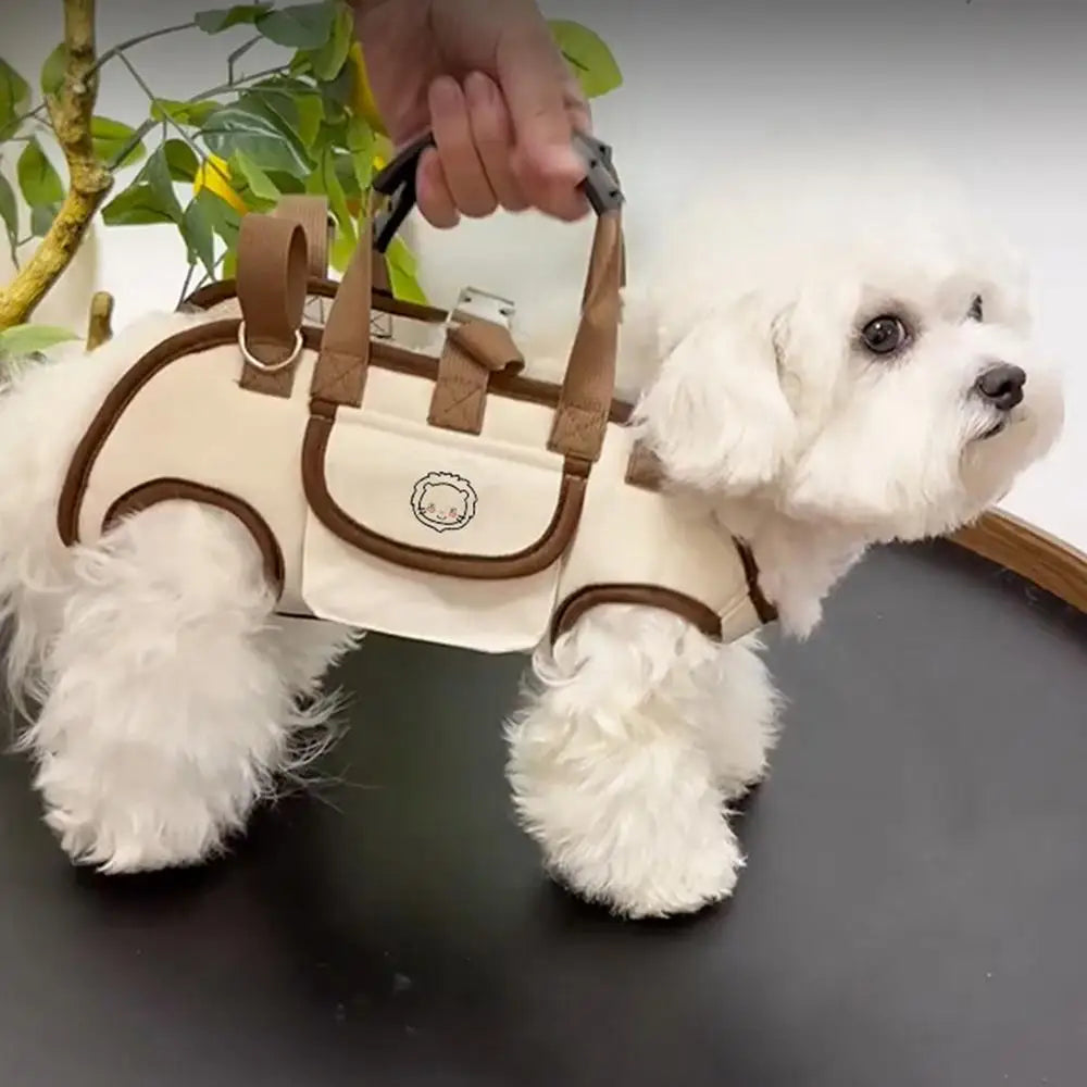 Small Dog Carrier Sling for Puppy Adjustable Breathable Pet Pouch with Pocket Hands-Free Cat Carrier Backpack for Travel Hiking