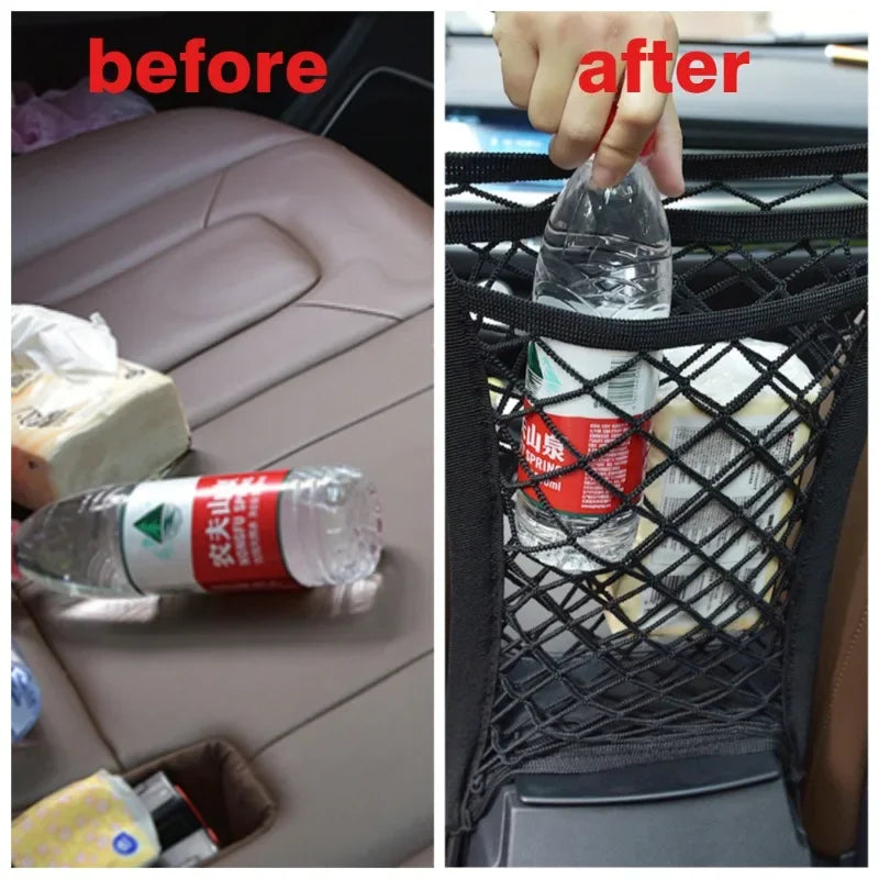 Dog Car Net Barrier – Stretchable Safety Mesh for Cars & SUVs