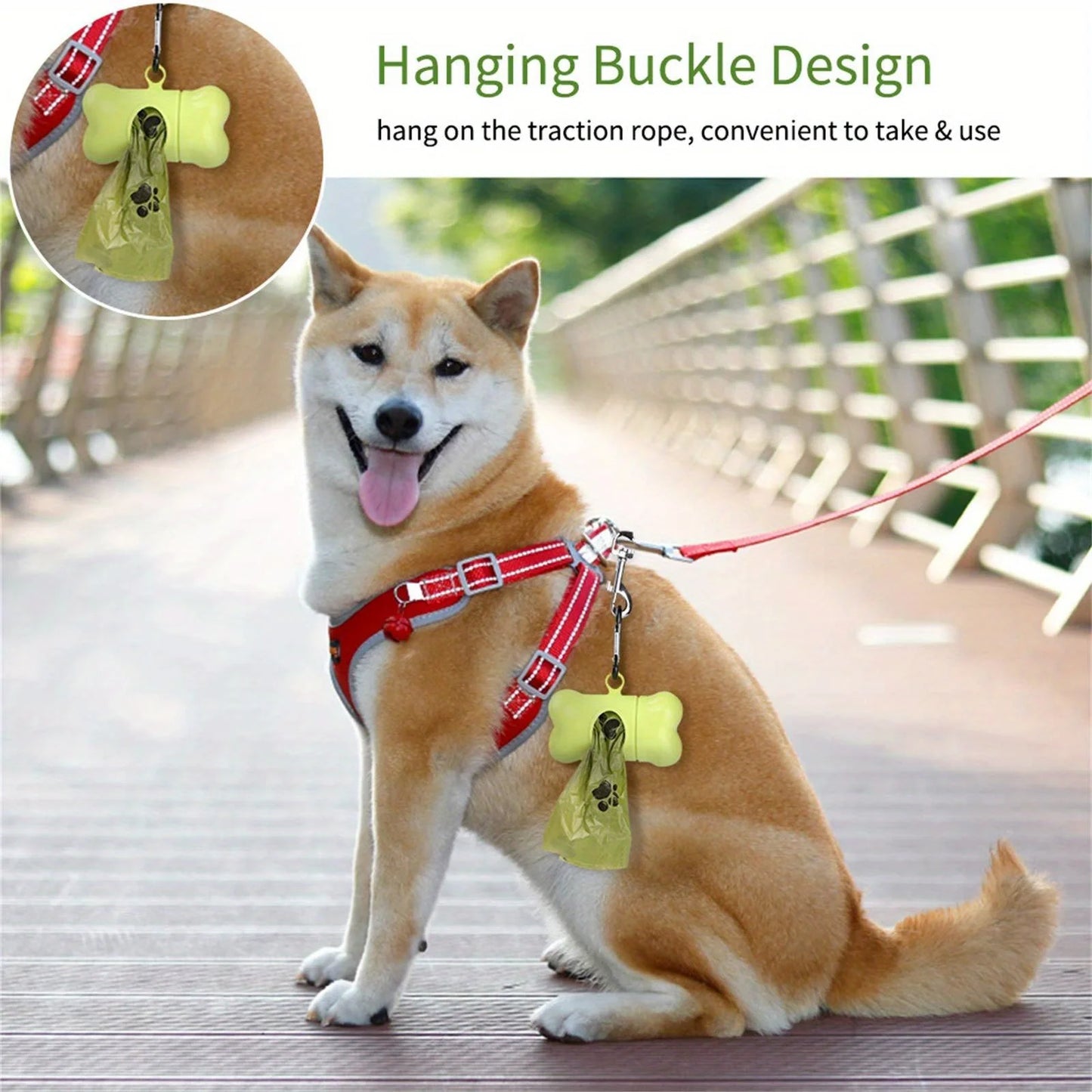 120 Count Biodegradable Dog Poop Bags Leak-Proof Unscented Waste Bags for Dogs High-Quality Corn Starch Material