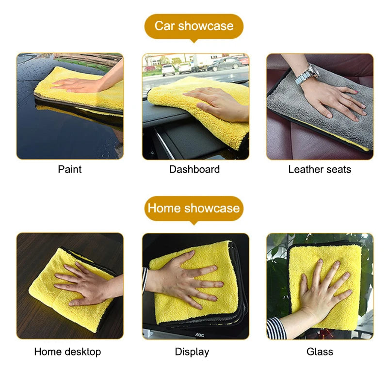 Microfiber Car Wash Towel – Multi-Size