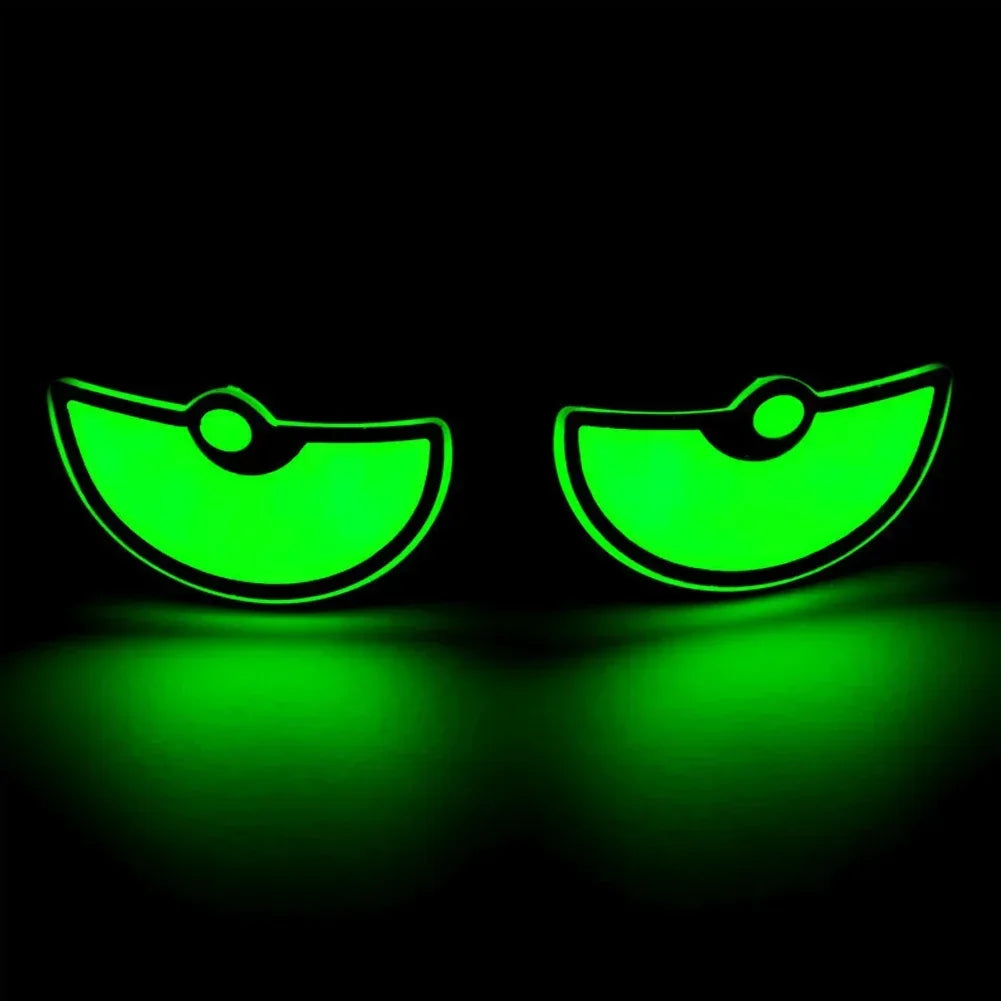 Universal LED Demon Eyes Headlight Decoration – 1 Pair