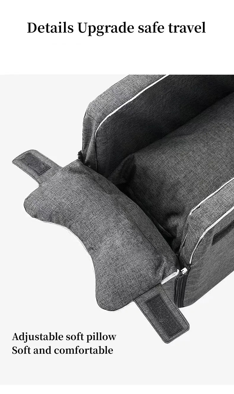 Portable Dog Bed Central Control Car Safety Pet Seat Transport Dog Carrier Protector For Dog Safety Travel Bag Dog Accessories