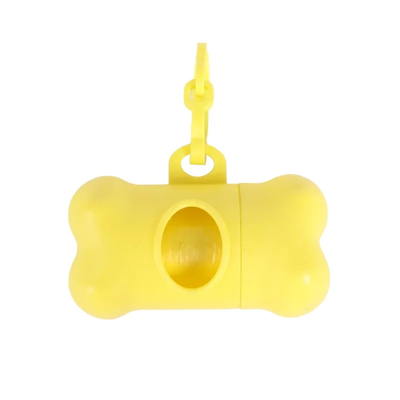 Bone-Shaped Dog Poop Bag Dispenser – Plastic, Universal