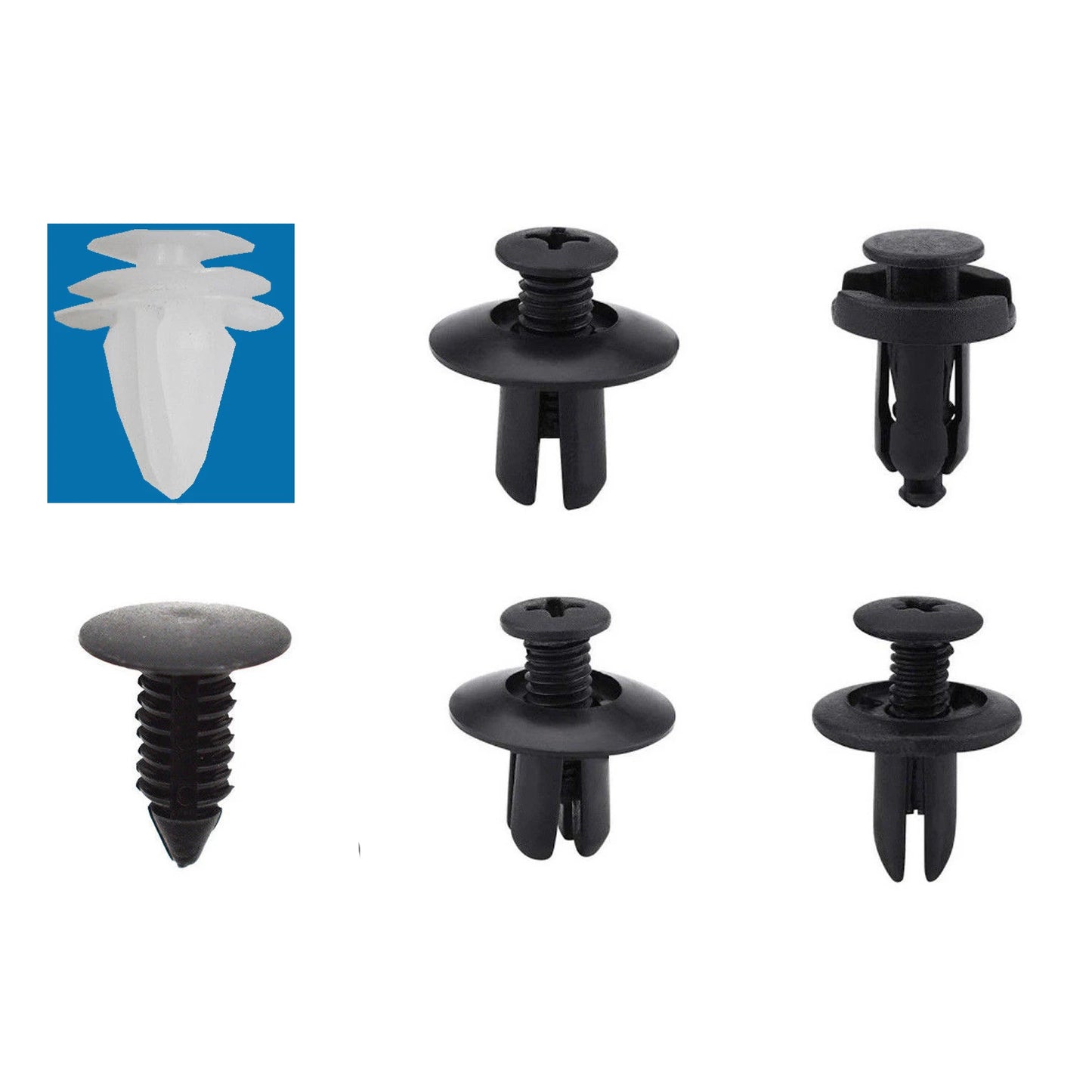 Automotive Fastener Clip Assortment – Body Push Retainer Kit