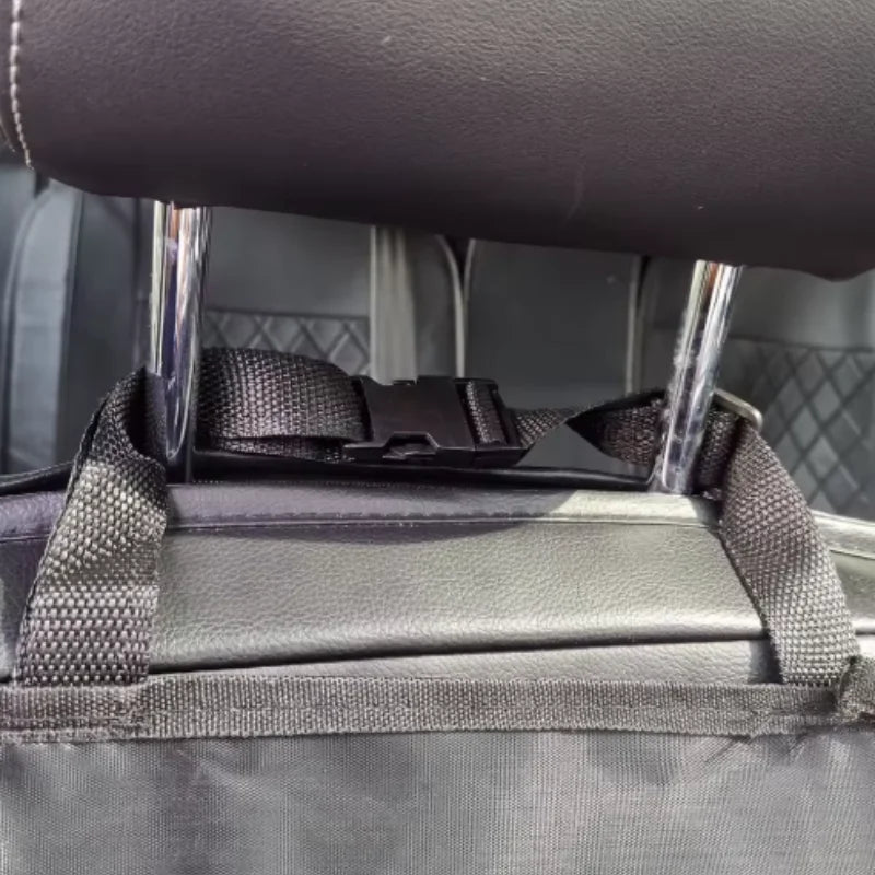 Universal Car Pet Seat Pad Waterproof Dirt Resistant Back Seat Cover Mat Solid Color Rear Seats Cushion for Cats Dogs