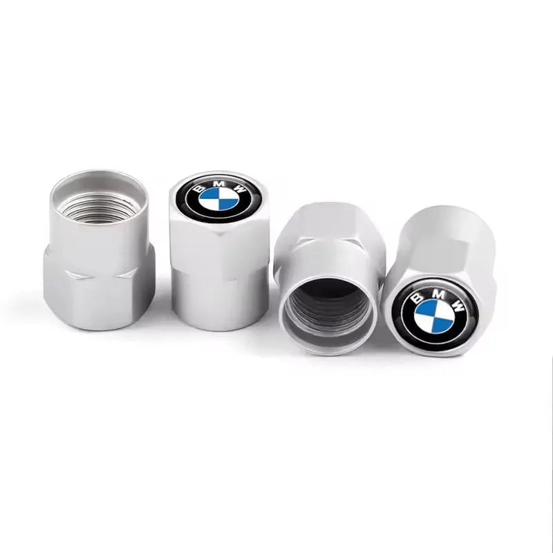 4Pcs Car Wheel Tire Valve Air Stem Cap Badge Decoration For Bmw M E61 F30 X1 E39 E60 E92 X3 F25 G30 X5 E53 E90 E46 X2 X6 E36 E70