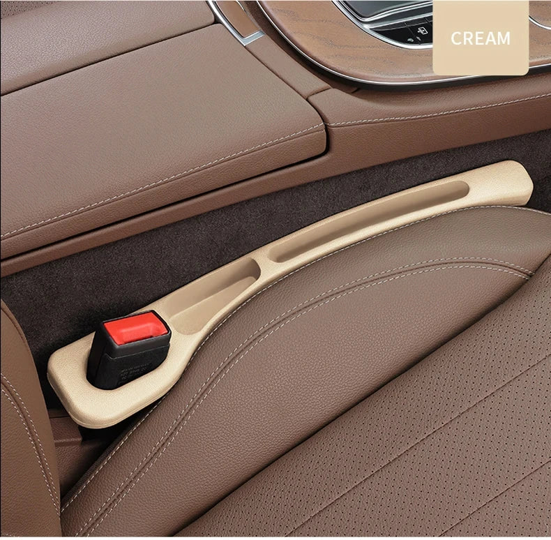 EVA Car Seat Gap Filler with Storage Grooves – 2pcs