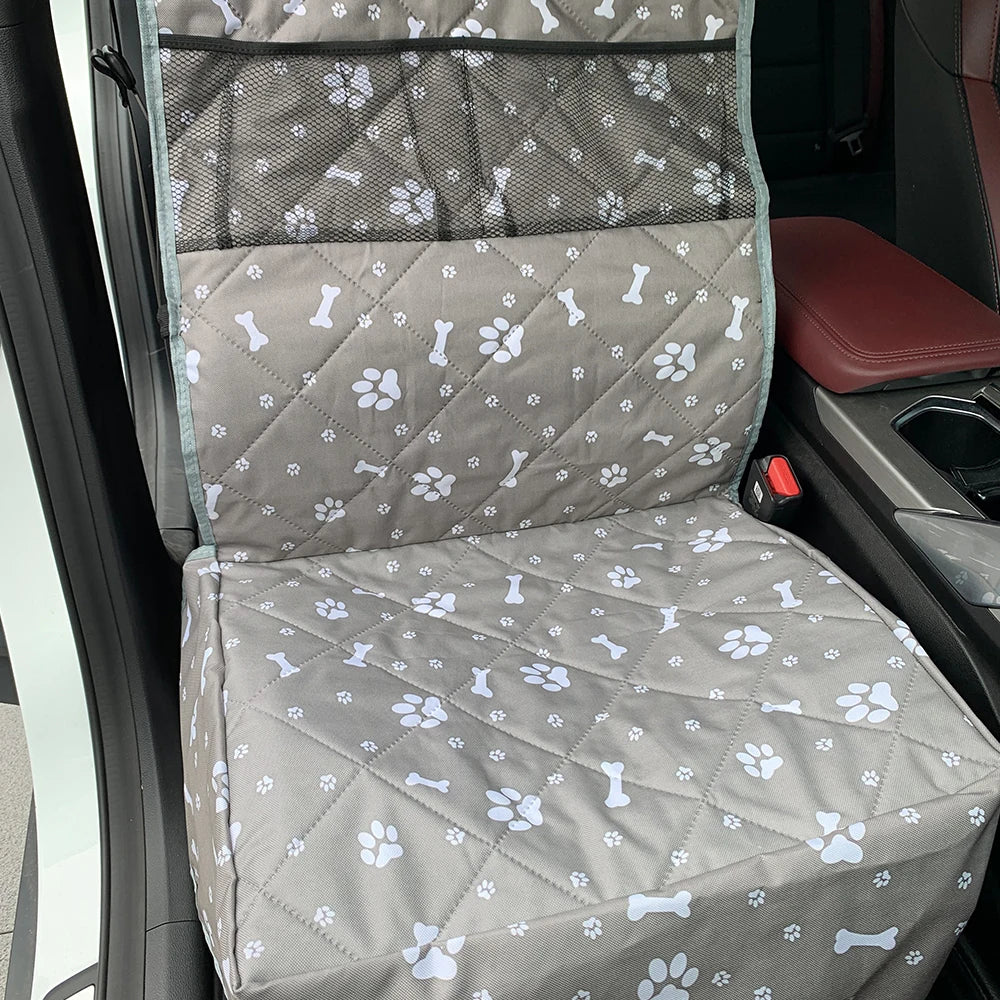Dog Car Front Seat Cover – Waterproof & Scratch-Resistant