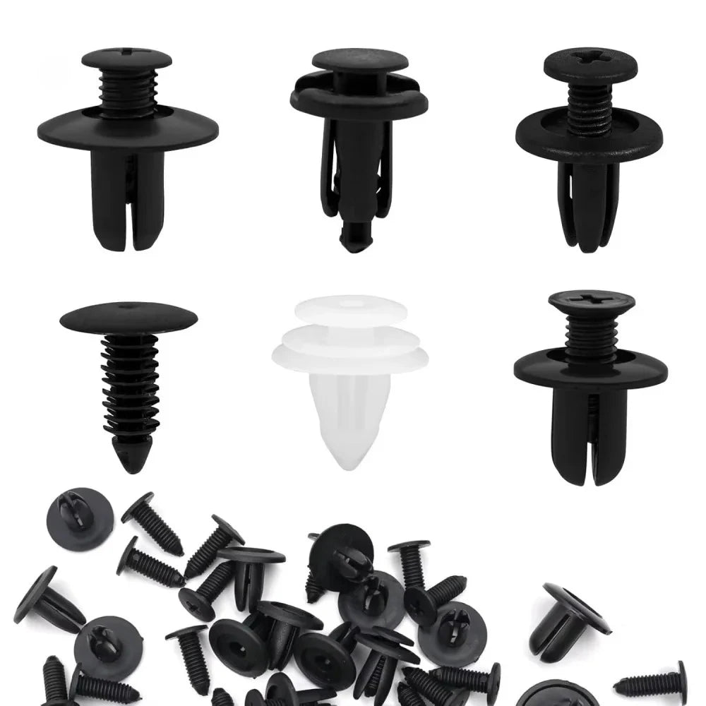 Automotive Fastener Clip Assortment – Body Push Retainer Kit