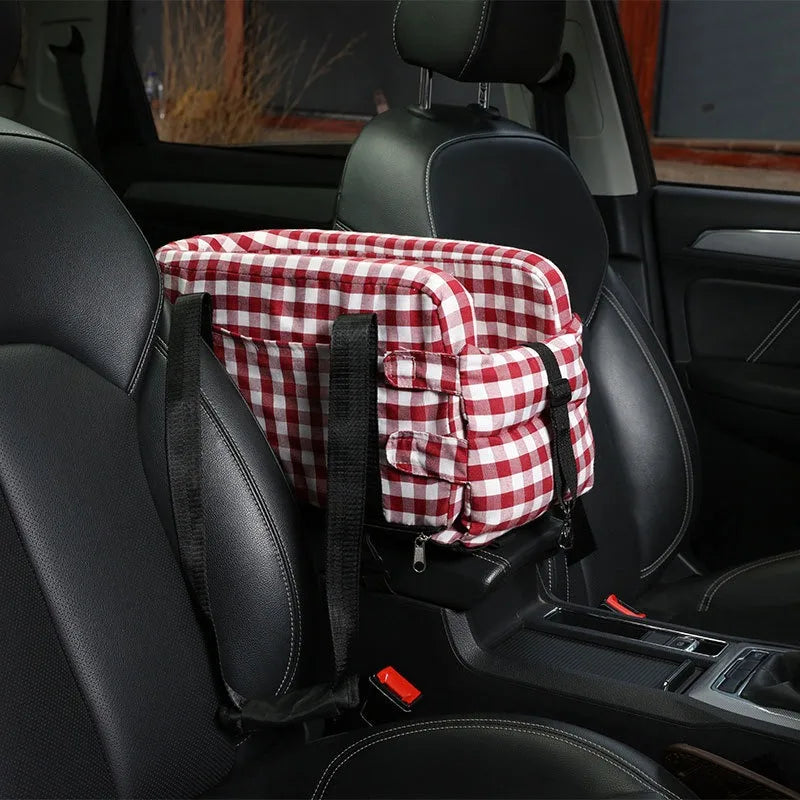 New Car Center Console Pet Bed for Dogs Cats Safe Travel Portable Seat Central Control Safety Seat