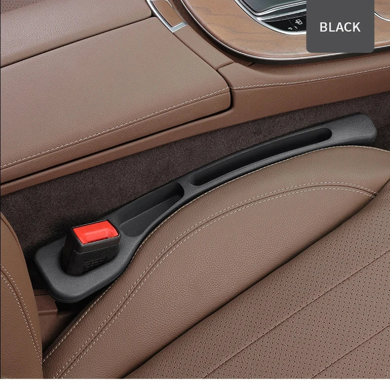 EVA Car Seat Gap Filler with Storage Grooves – 2pcs