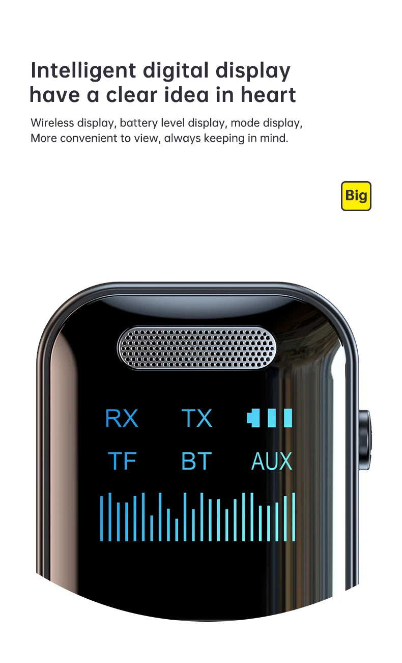 Bluetooth 5.4 Audio Adapter – Transmitter & Receiver