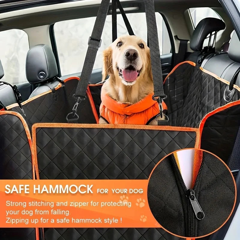 Waterproof Scratch-Resistant Dog Car Hammock Cover – Universal Fit