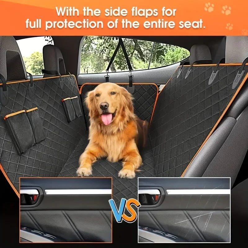Waterproof Scratch-Resistant Dog Car Hammock Cover – Universal Fit