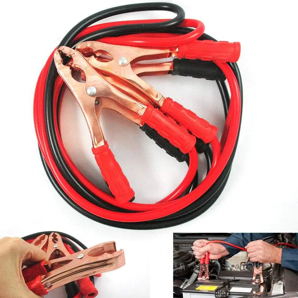 Car Battery Jump Starter Cable | For Car/SUV/Truck | Emergency Ignition | Quick Start Power Booster Cable-1.5m