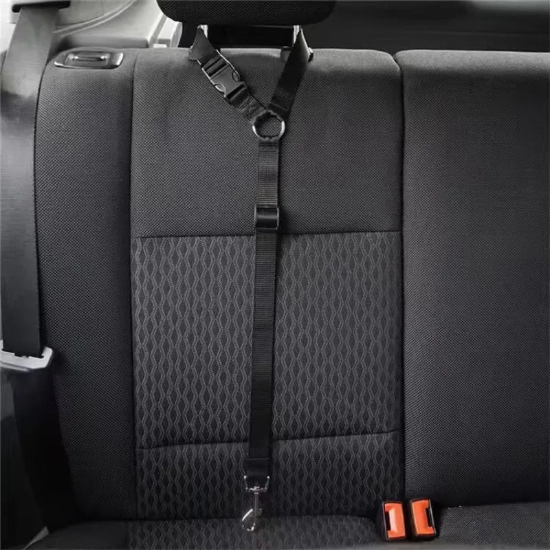 Dog Car Seat Belt – Nylon, Adjustable, 2pcs
