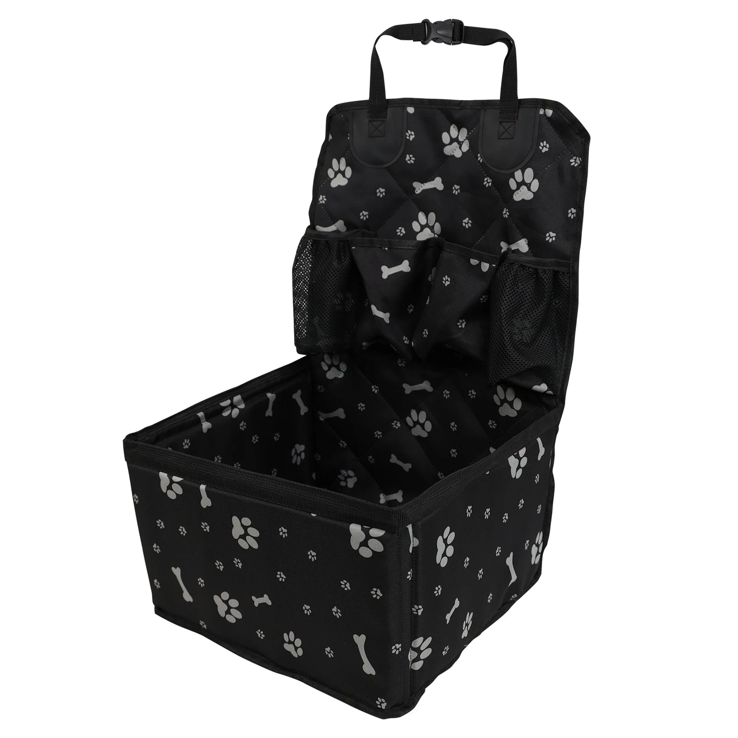 2025 New Dog Car Seat with Storage Pockets,Scratch Proof Durable Pet Booster Car Front Seat for Small Medium Dog 강아지 가방