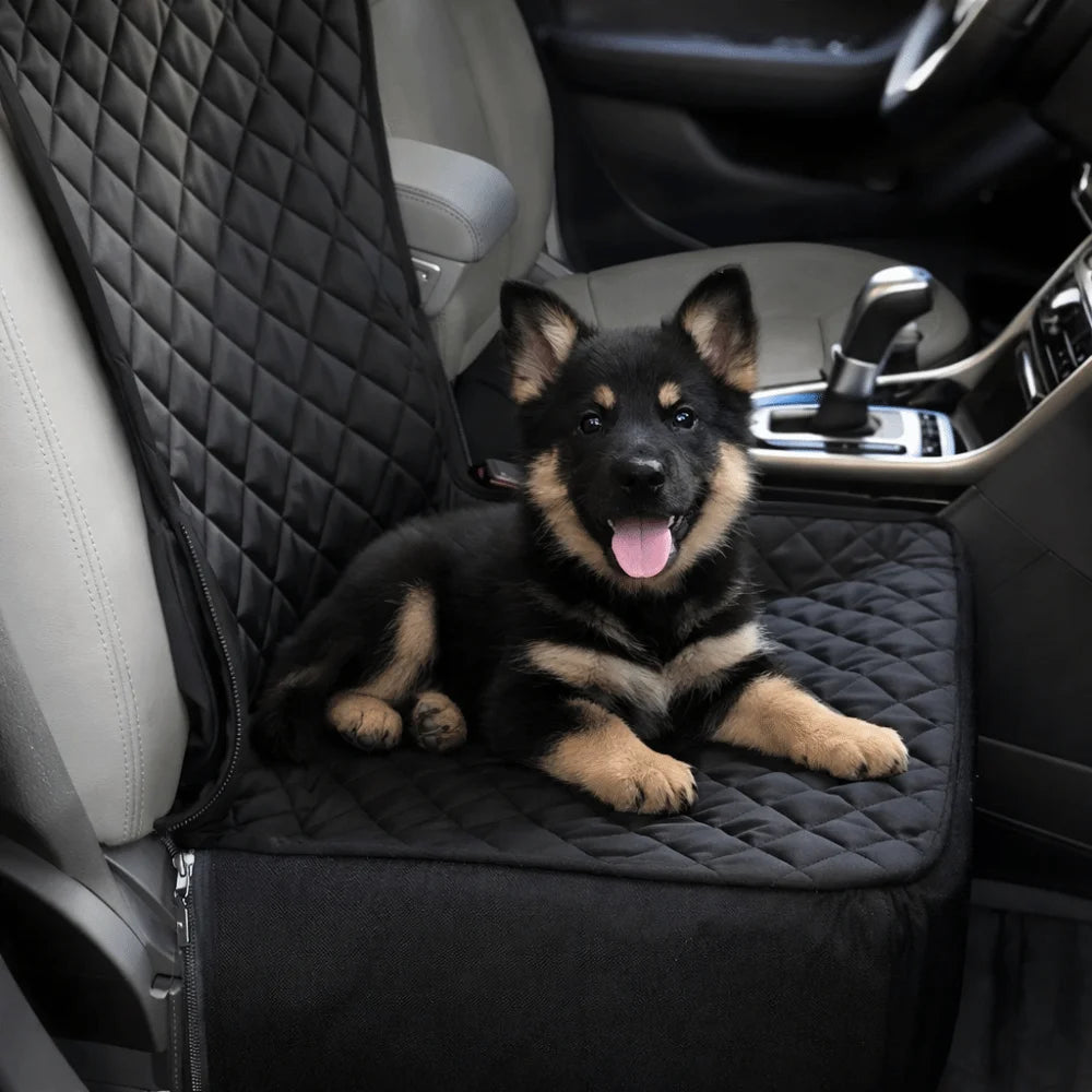 Scratch-Proof Waterproof Pet Car Seat Basket – Non-Slip, All Breeds