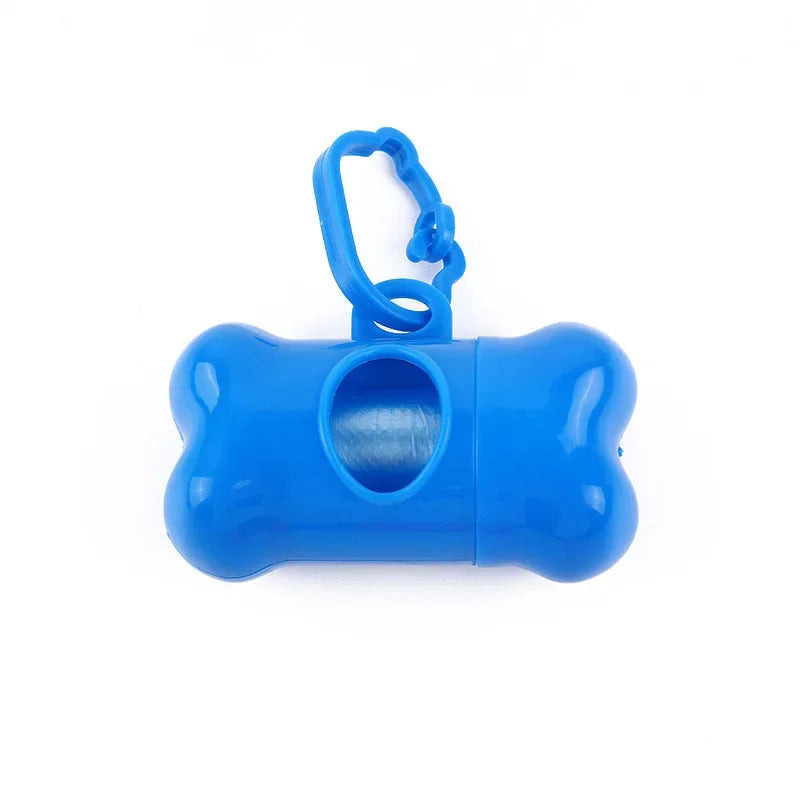 Bone-Shaped Dog Poop Bag Dispenser – Plastic, Universal