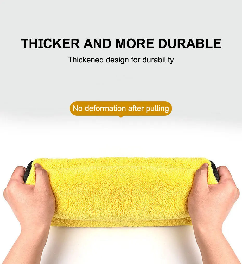 Microfiber Car Wash Towel – Multi-Size