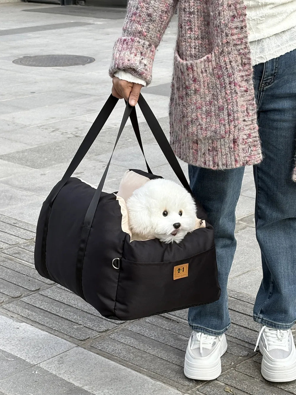 Dog Car Seat with Safety Belt Four Season Universal Pet Ooster Nest Cushion Washable Dogs Cats Sofa Bedding Travel Mattress
