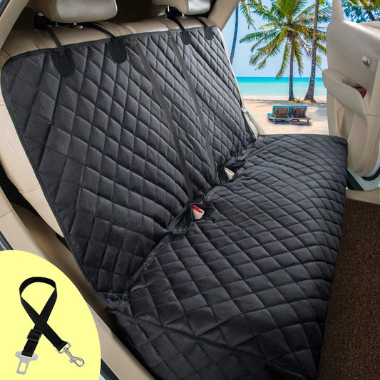 Dog Car Seat Cover with Armrest Access – Waterproof, Universal Fit