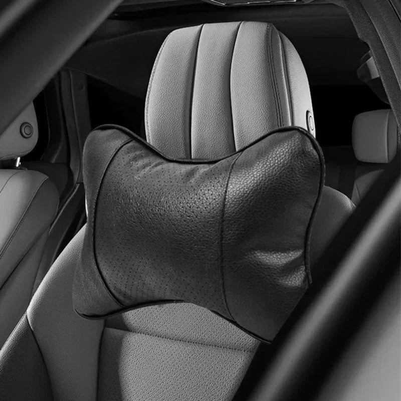 Car Seat Headrest Neck Support Pillow – Breathable Mesh