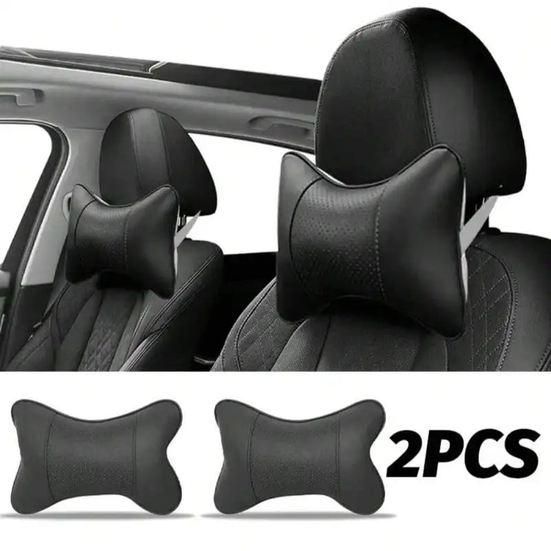 Car Seat Headrest Neck Support Pillow – Breathable Mesh