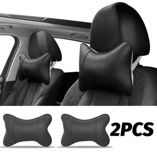 Car Seat Headrest Neck Support Pillow – Breathable Mesh