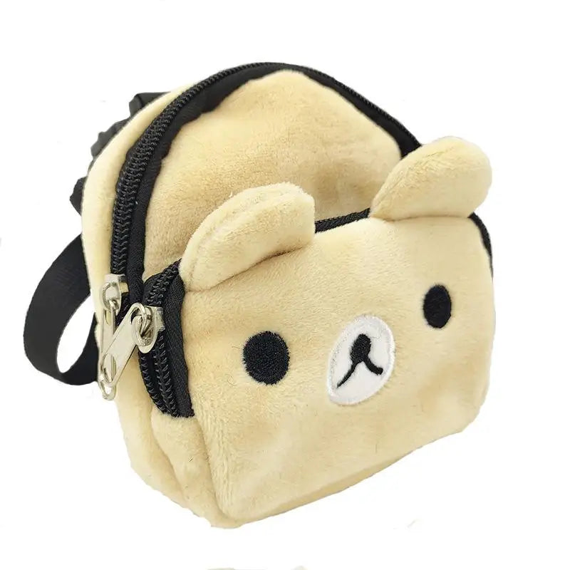 Dog Self-Carry Backpack – Adjustable Harness & Snack Bag for Small Dogs