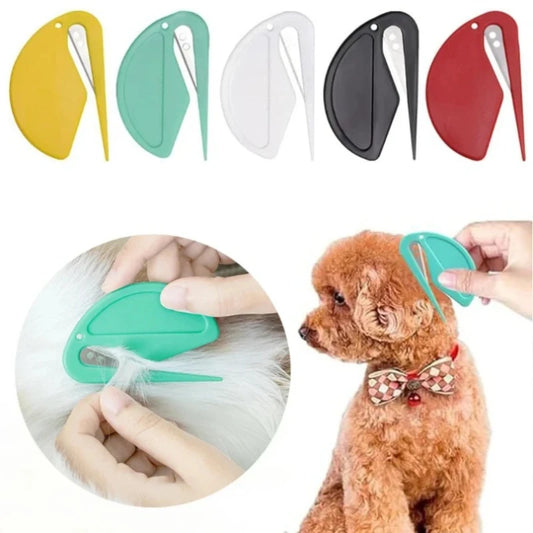 Pet Knotting Comb for Dogs Cats Painless Hair Knot Open Comb Fur Shedding Grooming Tool Effective Knot Remover Pet Supplies