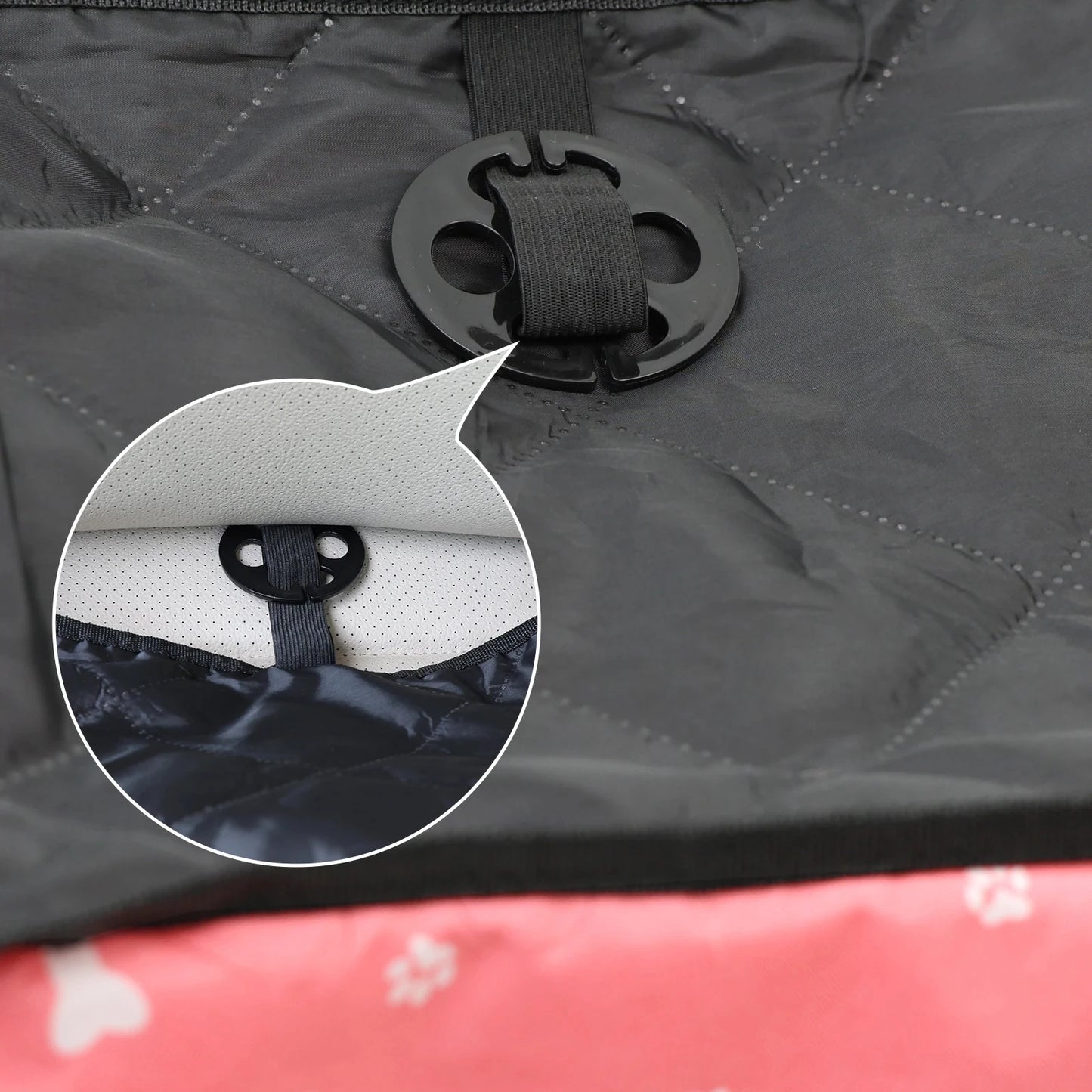 2025 New Dog Car Seat with Storage Pockets,Scratch Proof Durable Pet Booster Car Front Seat for Small Medium Dog 강아지 가방