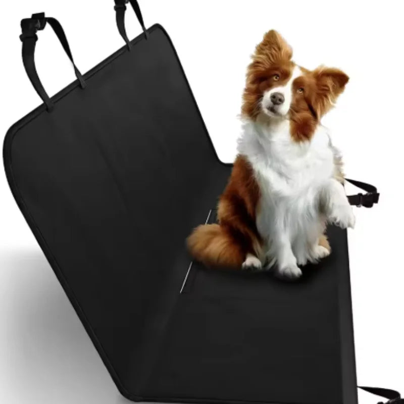 Universal Car Pet Seat Pad Waterproof Dirt Resistant Back Seat Cover Mat Solid Color Rear Seats Cushion for Cats Dogs