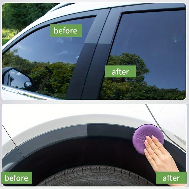 Black Shiny Tire Wax – Long-Lasting Protection