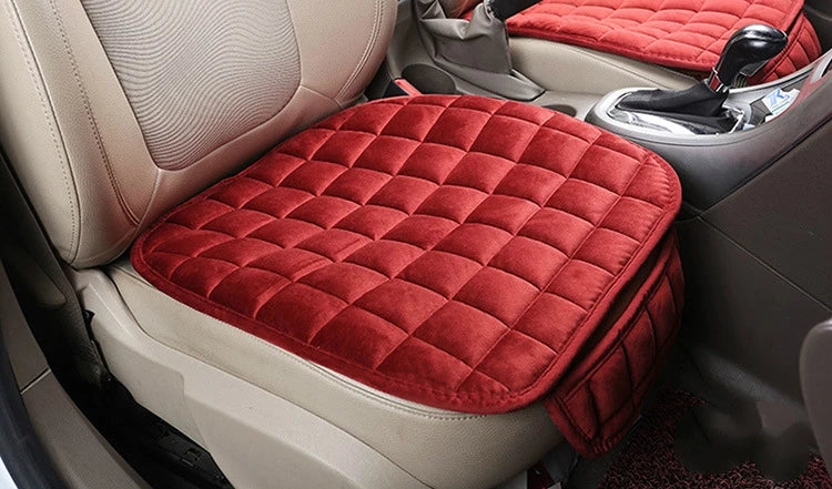 Winter Car Seat Cover Cushion – Anti-Slip, Universal Fit