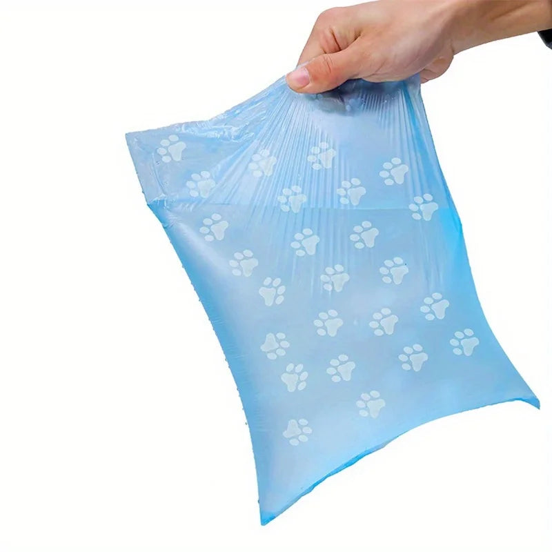 Dog Poop Bag Plastic Dog Waste Bags Disposable For Doggie Pets Poop Outdoor Walking Travel Mixed Colors