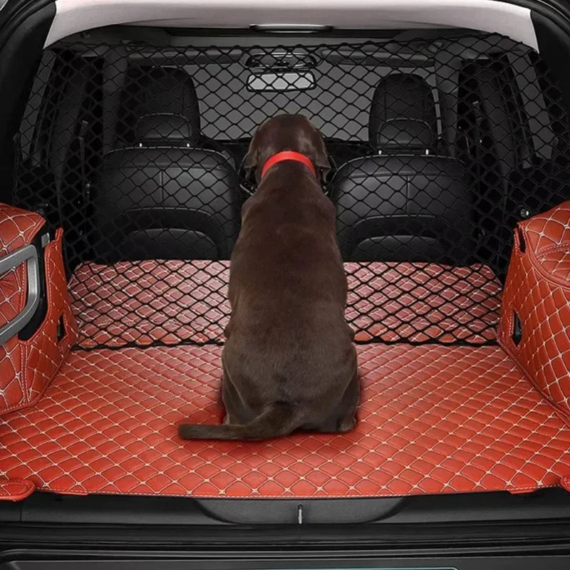dog insulation mesh Car boot fence durable and sturdy elastic insulation mesh pet safety fence for any vehicle